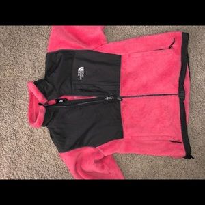 Pink Northface fleece